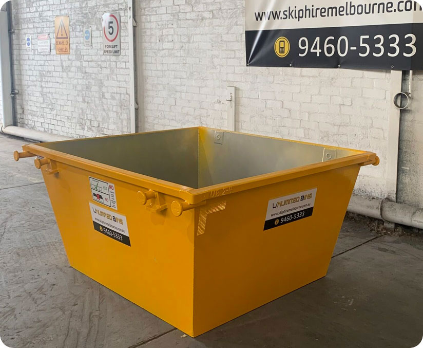 Small<br> Skip Bin 2m<sup>3</sup>