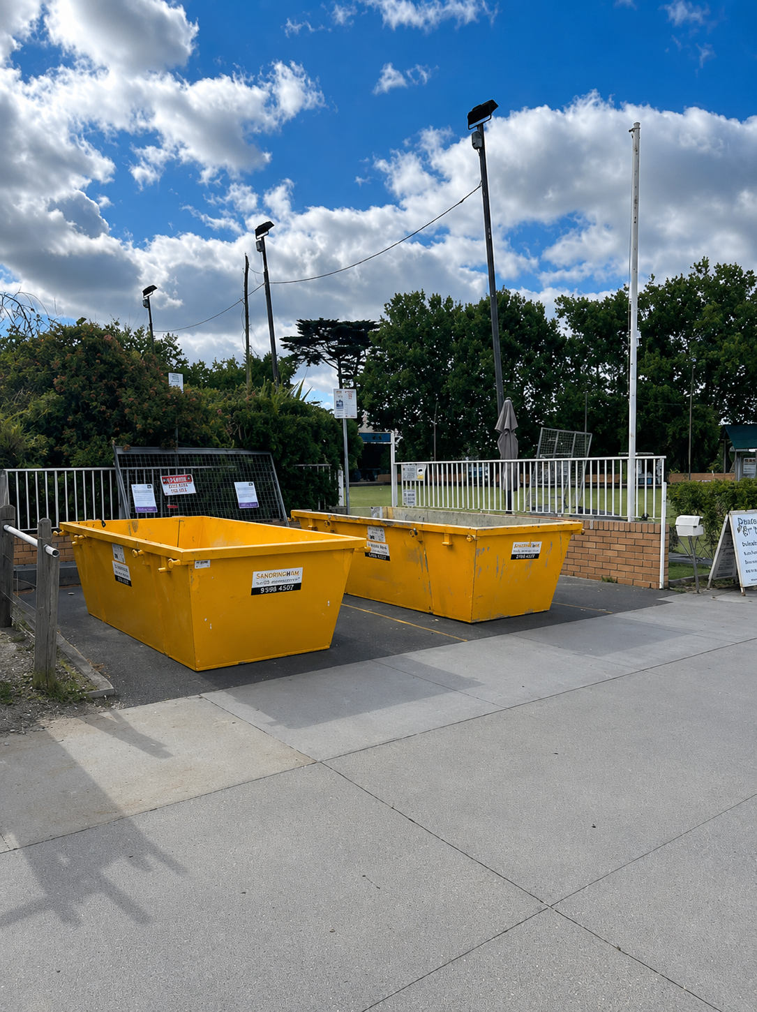 Melbourne skip bin service area map